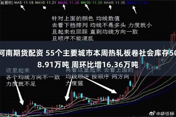 河南期货配资 55个主要城市本周热轧板卷社会库存508.91万吨 周环比增16.36万吨